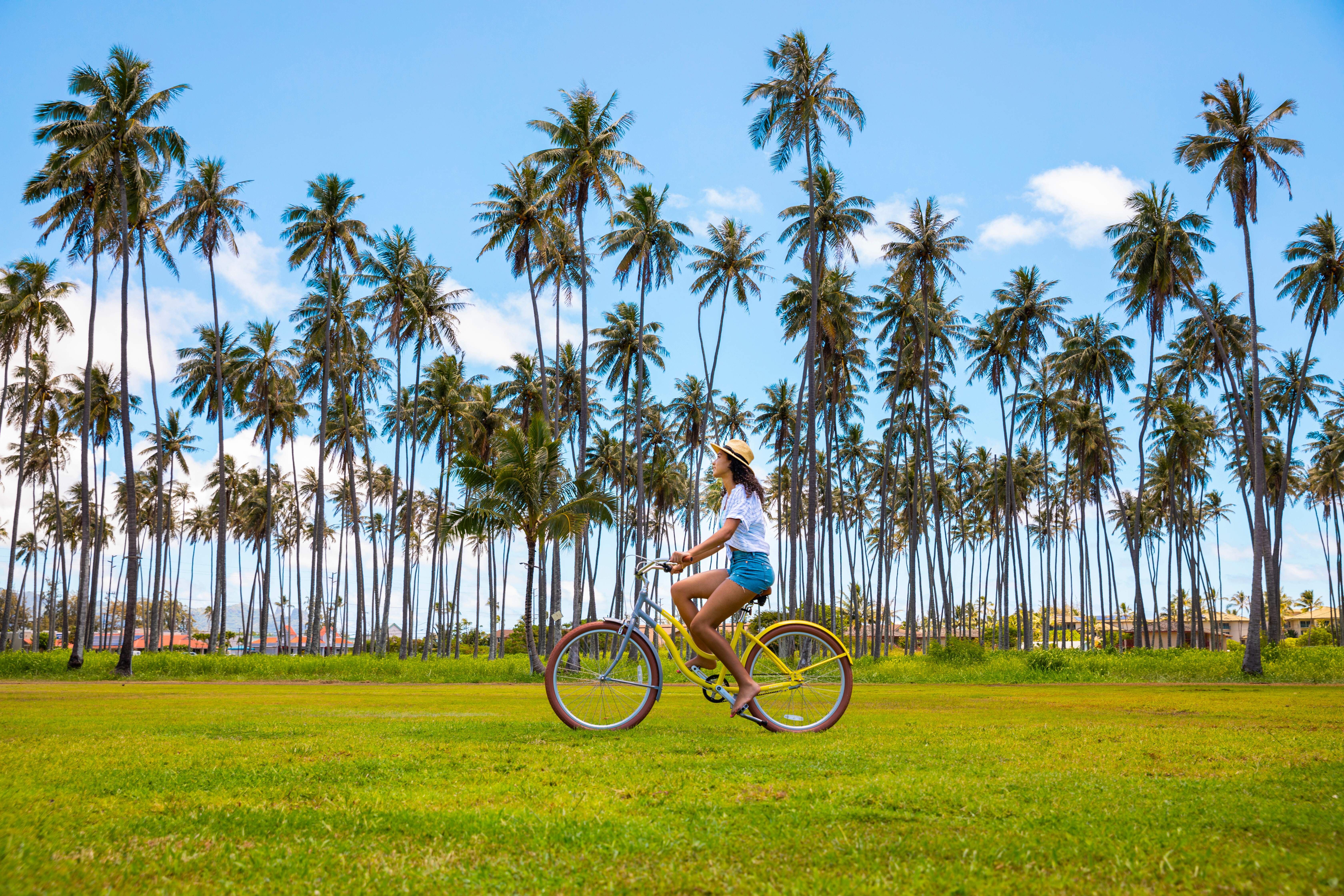 complimentary-bikes-at-sheraton-kauai-coconut-beach-resort