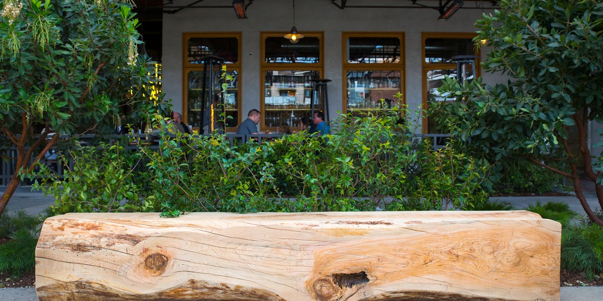 Angel City Lumber Reclaimed Bench