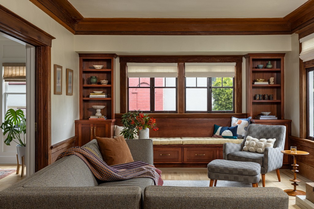 Living Room SF Craftsman by Refresh Your Space