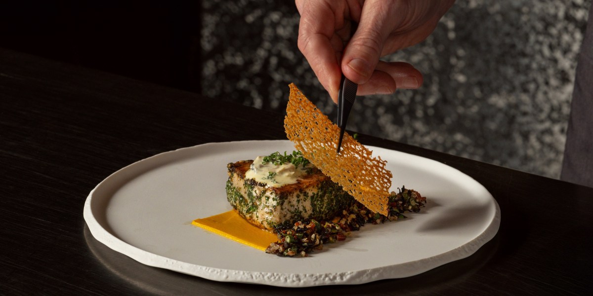 Sauteed Sustainable Fish at Napa Rose