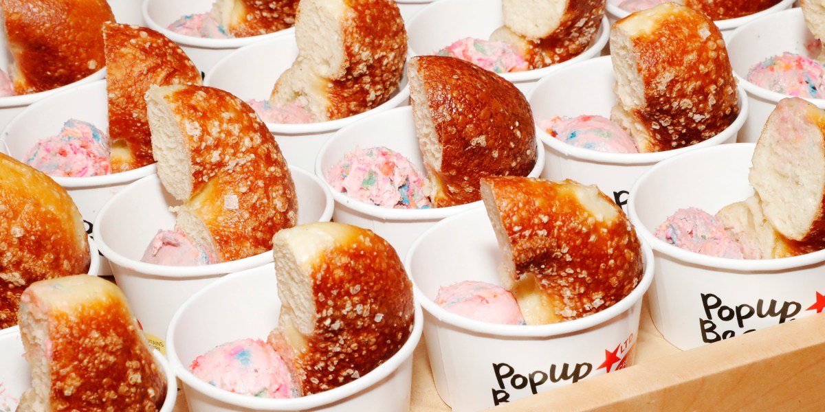 PopUp bagels and schmear