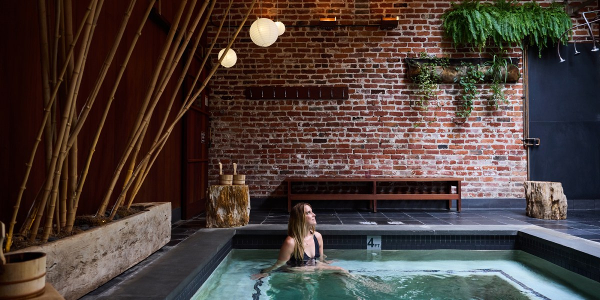 Onsen restorative retreat bath