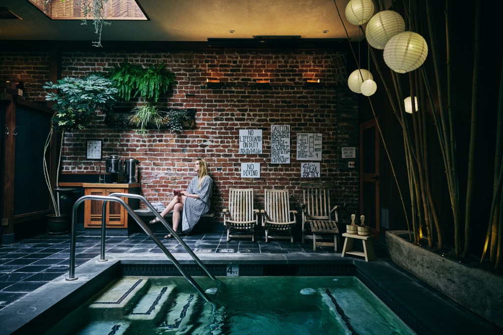 Onsen bathhouse