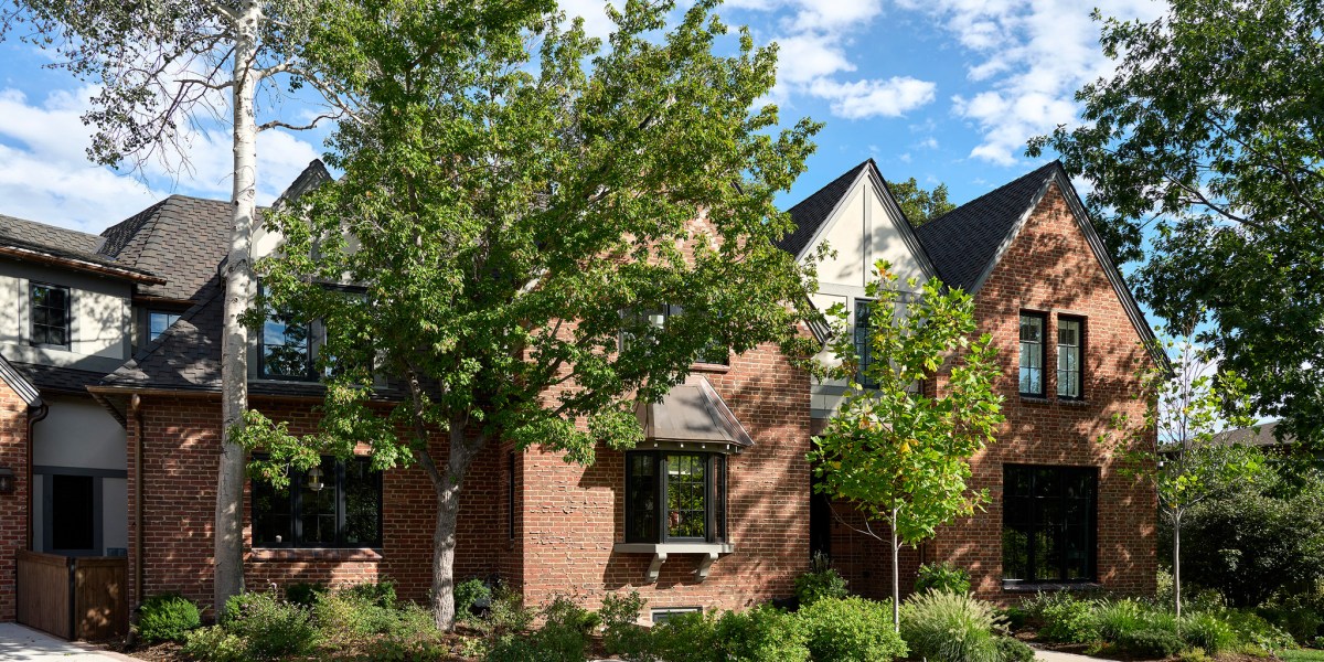Tudor Brick Exterior