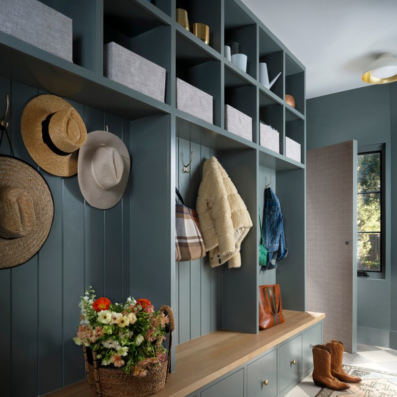 Denver Tudor Remodel Mudroom