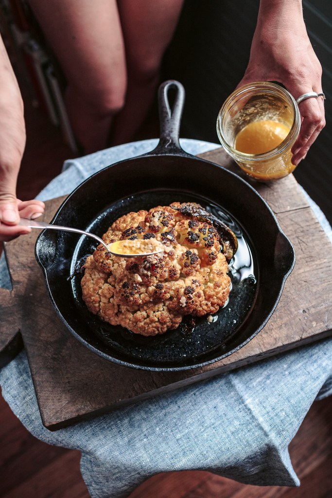 We Can’t Stop Making This Easy Whole-Roasted Cauliflower