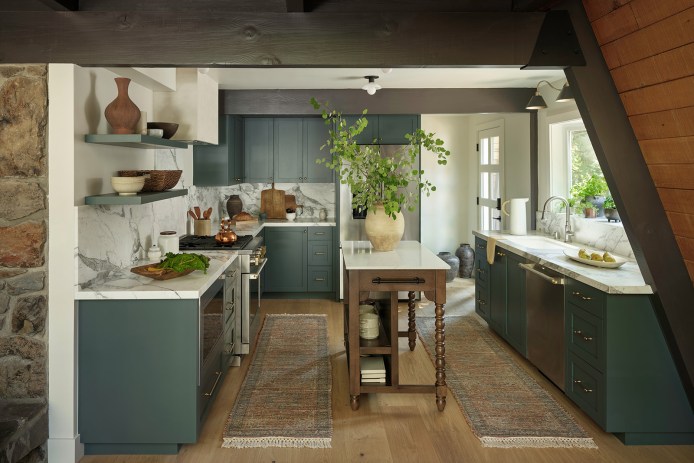 Overview A-Frame Kitchen by Andrea Lackie