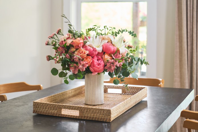 Farmgirl Flowers Hand Tied Bouquet with Peonies