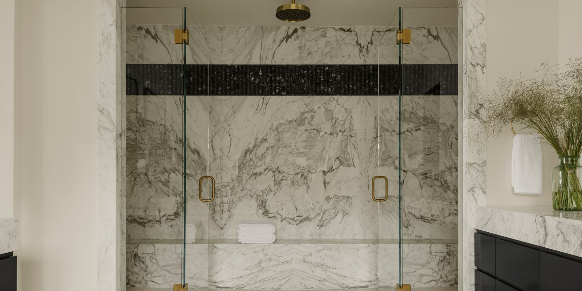 Mix and Match Shower by Morrison Interiors