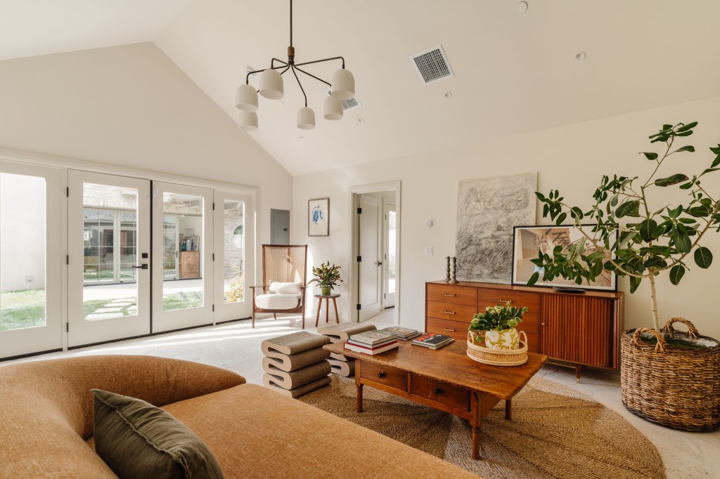 ADU Living Area Studio City House by Merchant & Mercantile