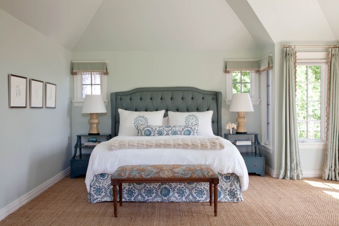 Ocean Air Paint Bedroom by Nadia Watts