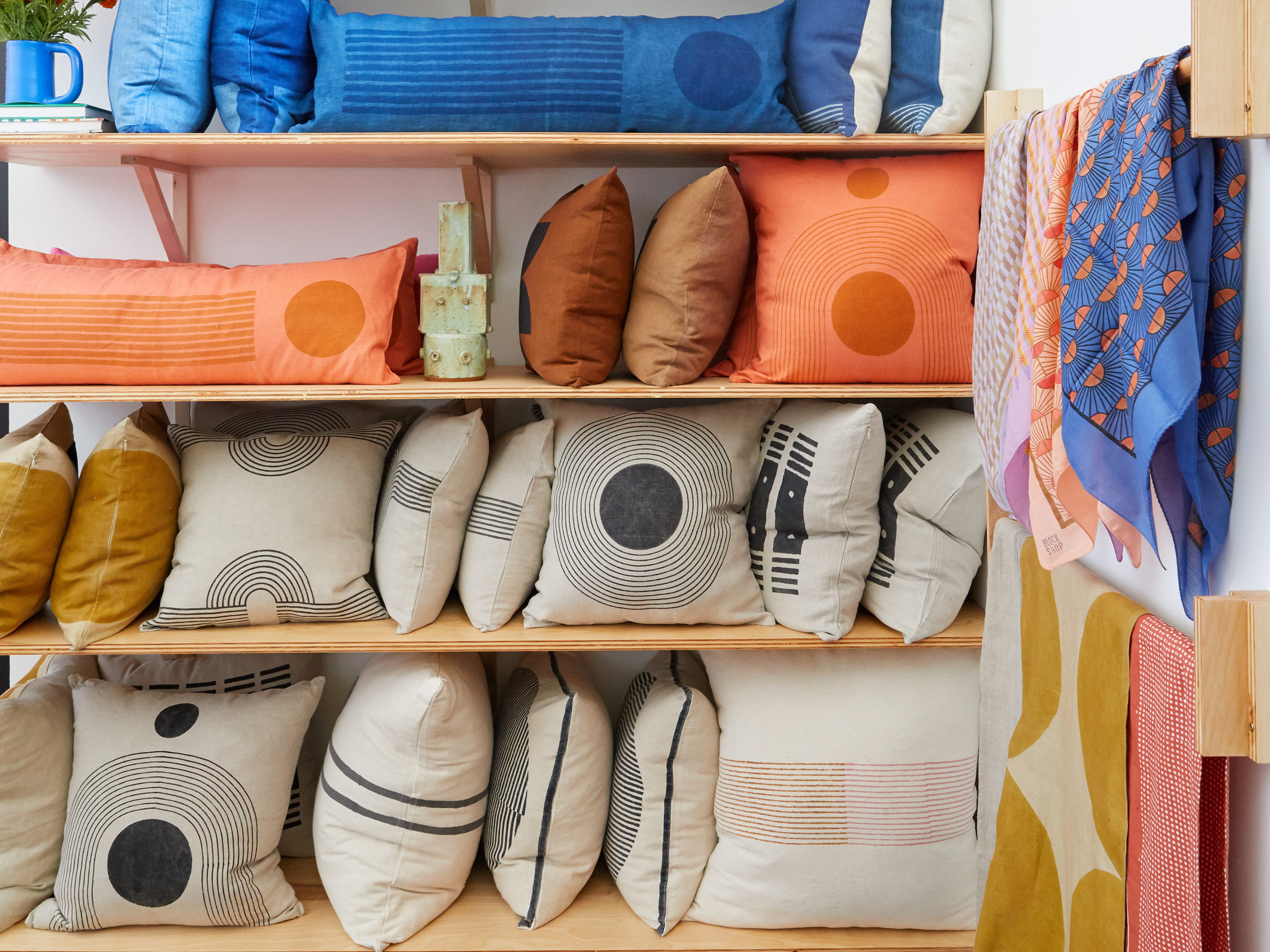 Block Shop Pillows