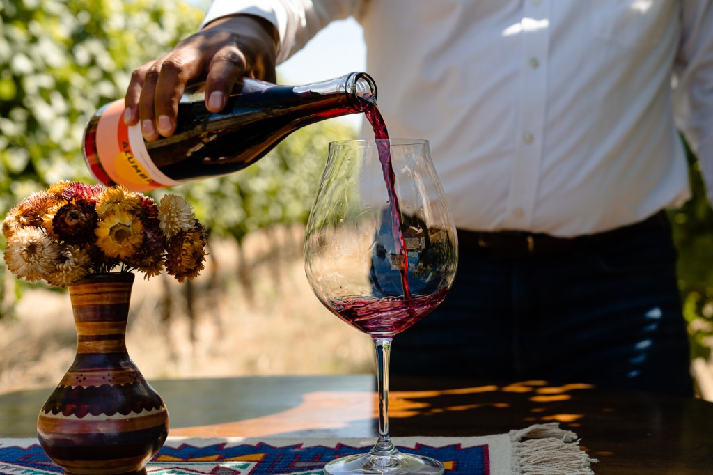 Why This Oregon Winemaker Hosts Tastings in a Tent Amid the Vines