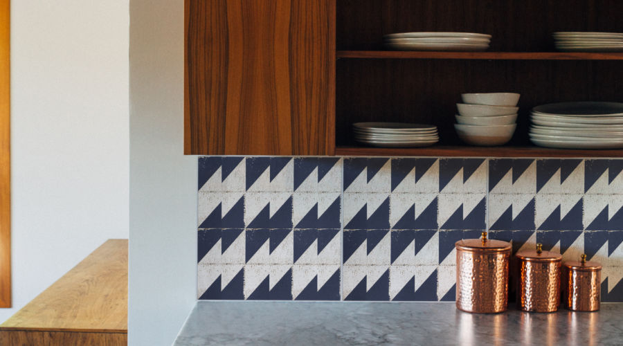 LIVDEN tile backsplash sustainable tile