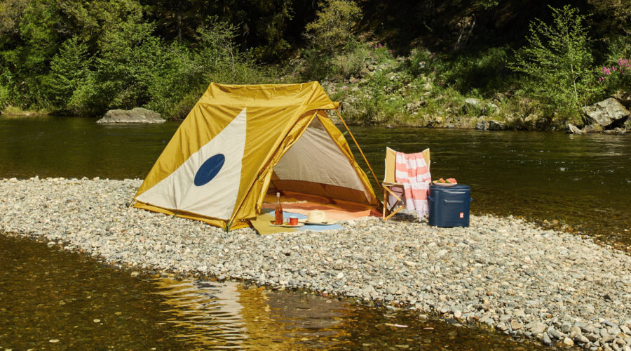 Yuba colorful tent The Get Out