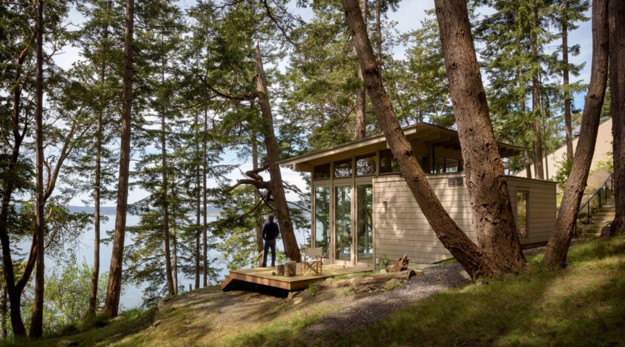 Artist Studio on Blakely Island, WA