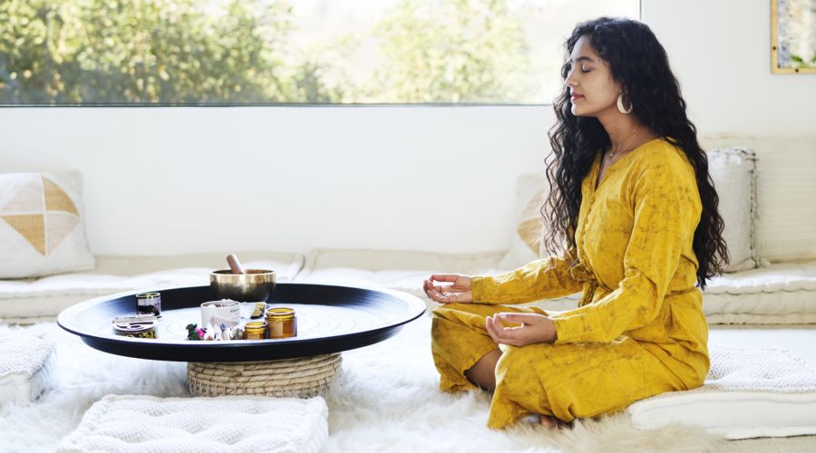 Radhi Devlukia-Shetty Meditates