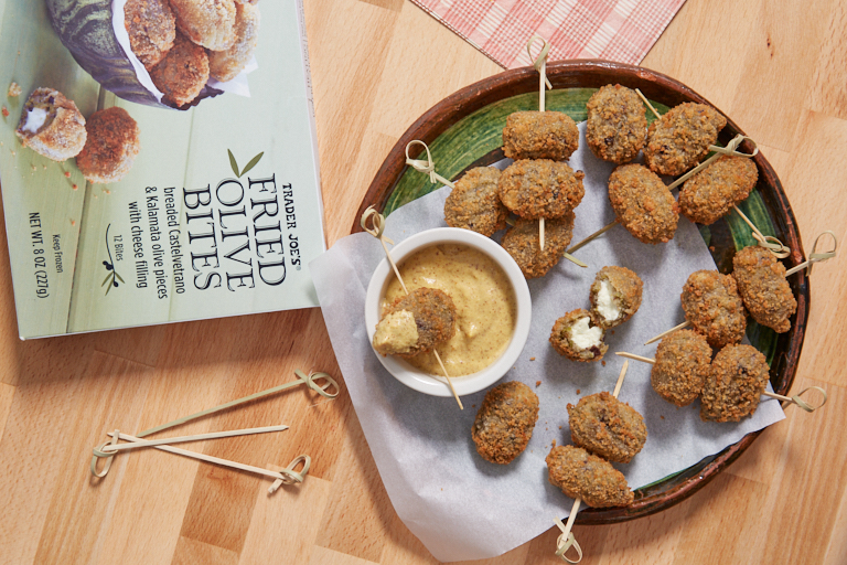 trader joes fried olive bites 