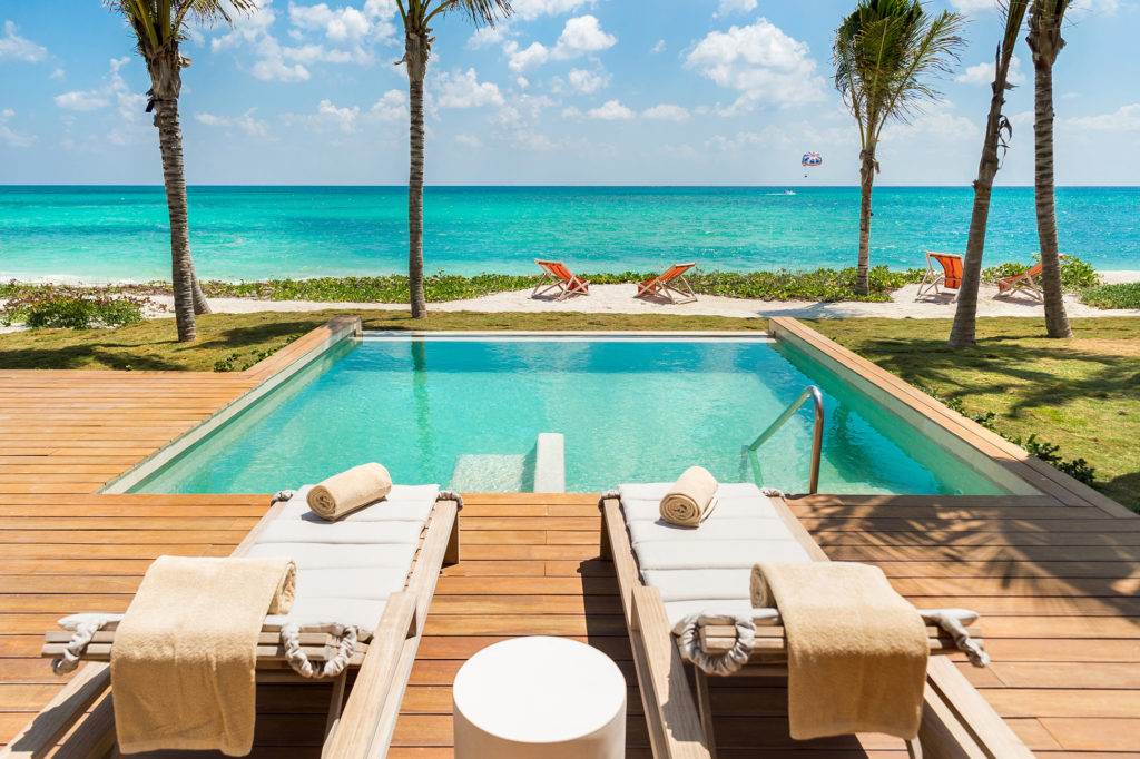 Poolside at Andaz Mayakoba Resort Riviera Maya