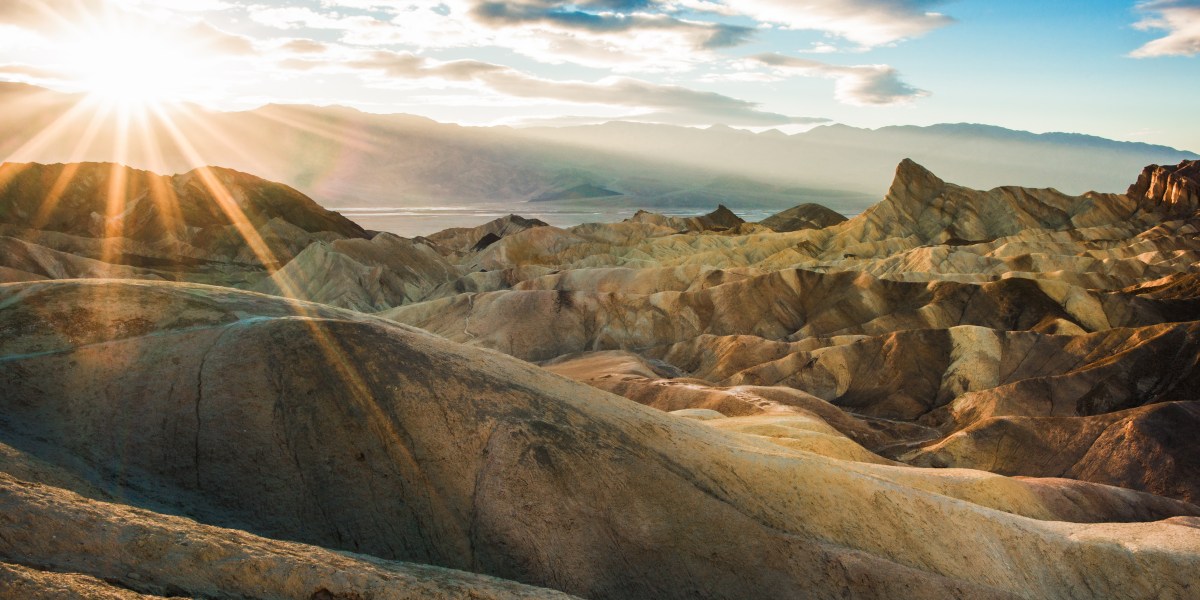 Other-Worldly Landscapes in Death Valley National Park, CA and NV