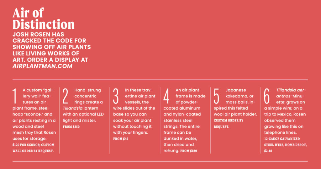 Airplantman Josh Rosen's shop listing