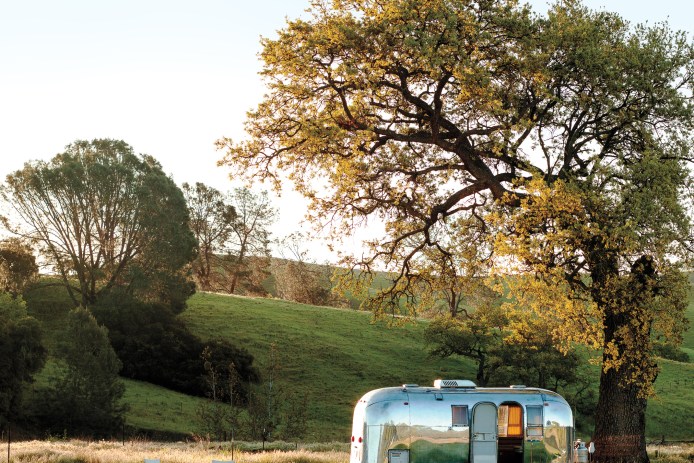 Airstream camping