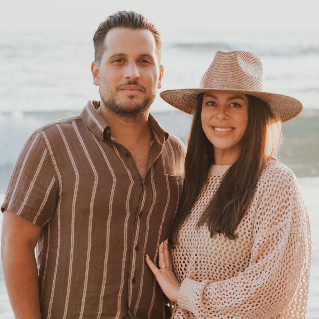 Anthony Lora and Lauren Carter