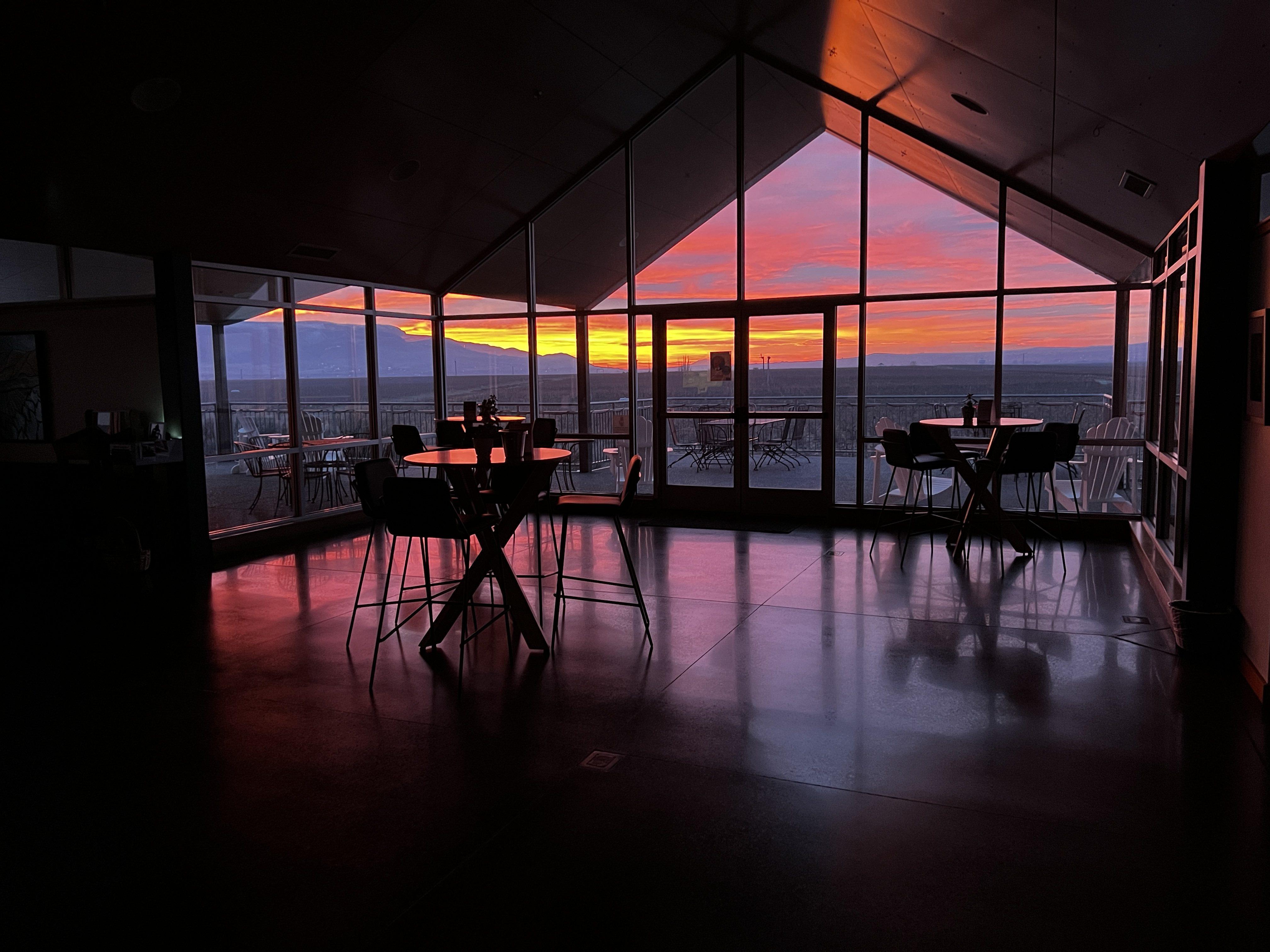 sunset-through-the-tasting-room-windows-at-kiona-estate