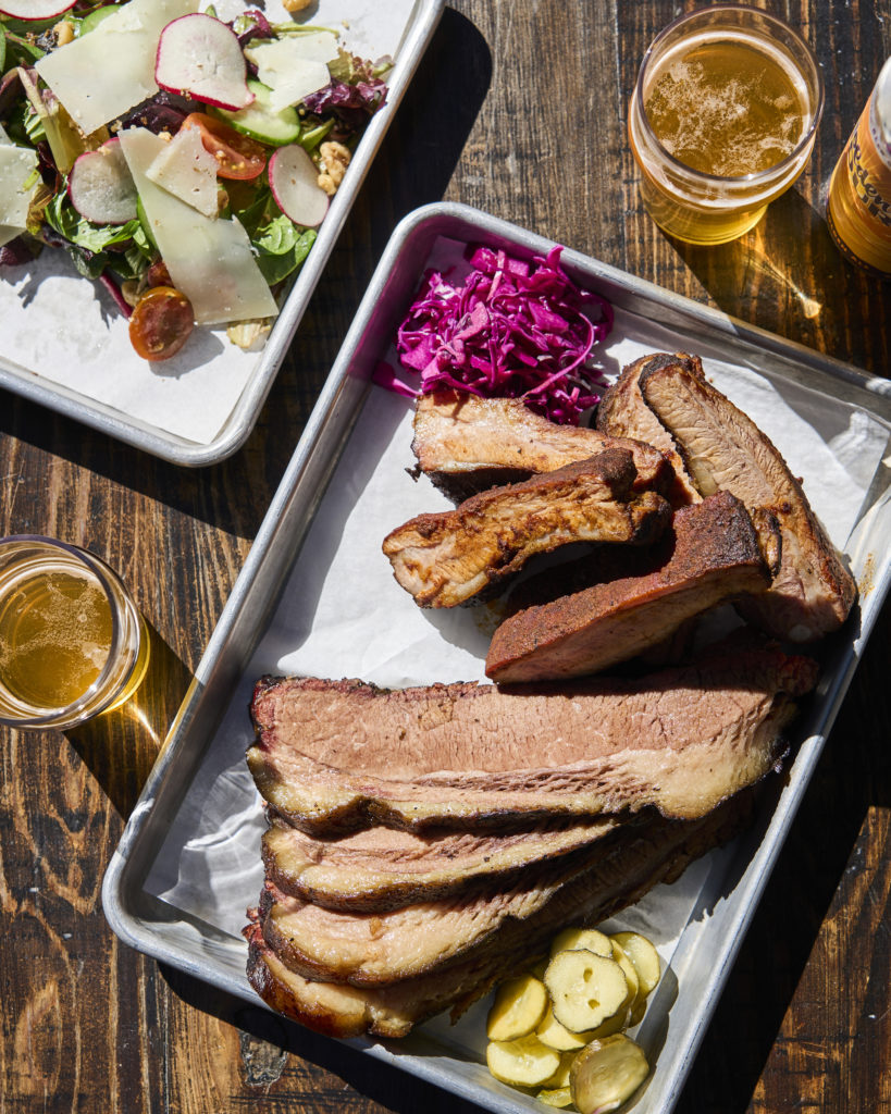 Pork Ribs and Big Sur Smokehouse Brisket recipes