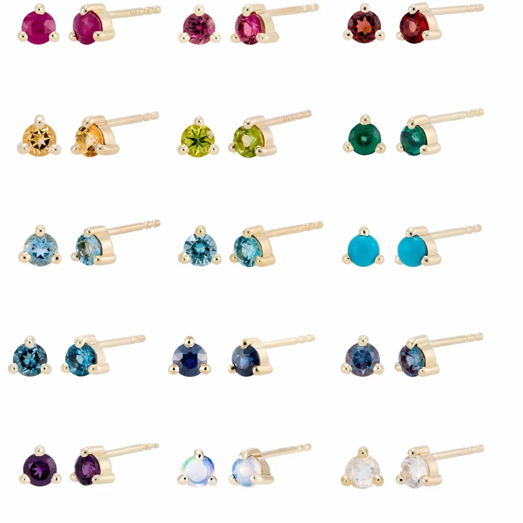 valerie madison birthstone studs