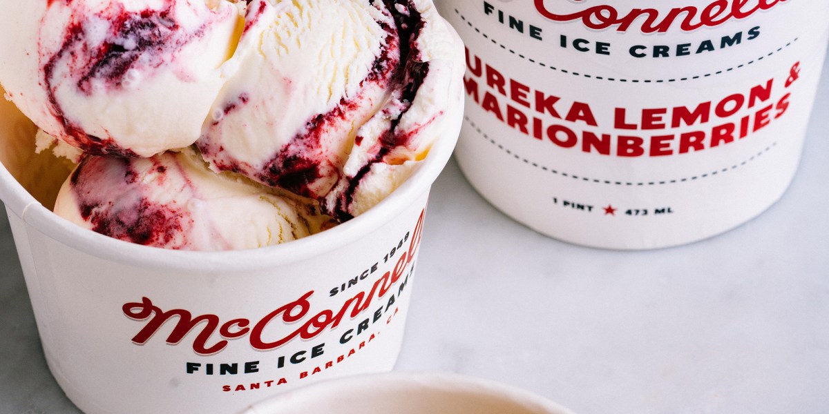 California: McConnells ice cream