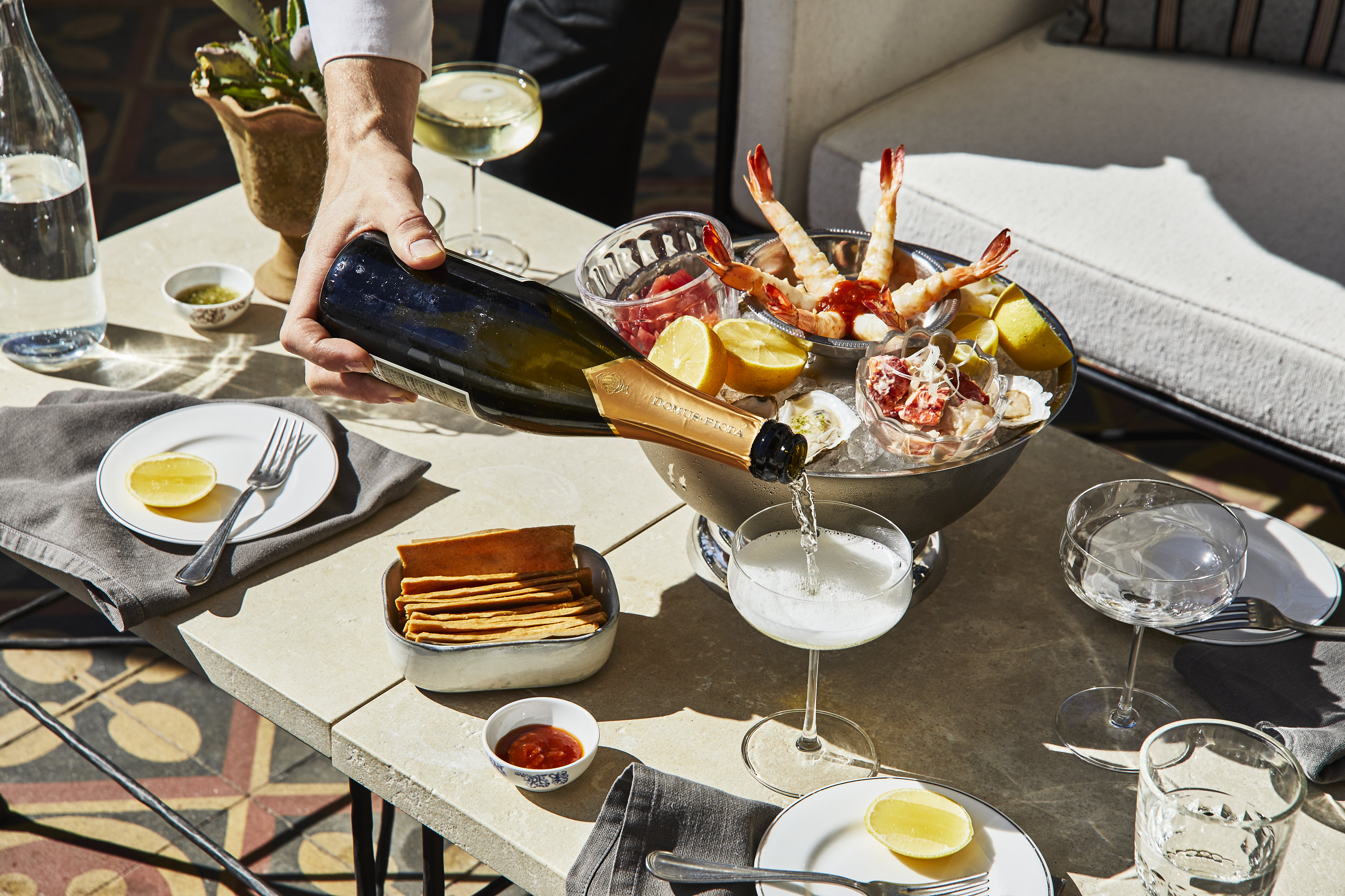 indulge-in-exquisite-cuisine-inside-the-mansion-including-playful-culinary-mash-ups-on-classic-dishes-like-shrimp-cocktail