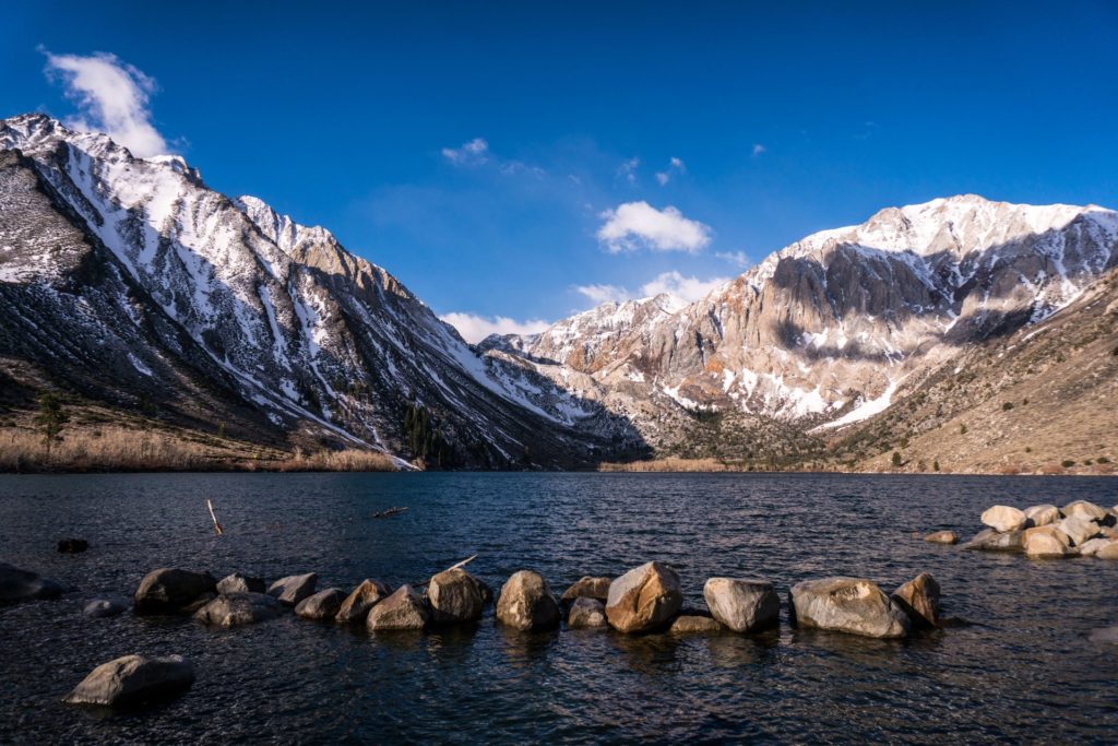 Convict Lake in Mammoth Lakes, California