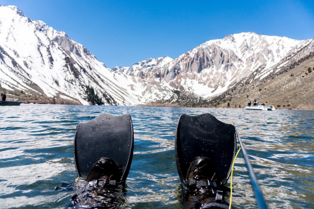 Convict Lake in Mammoth Lakes, California