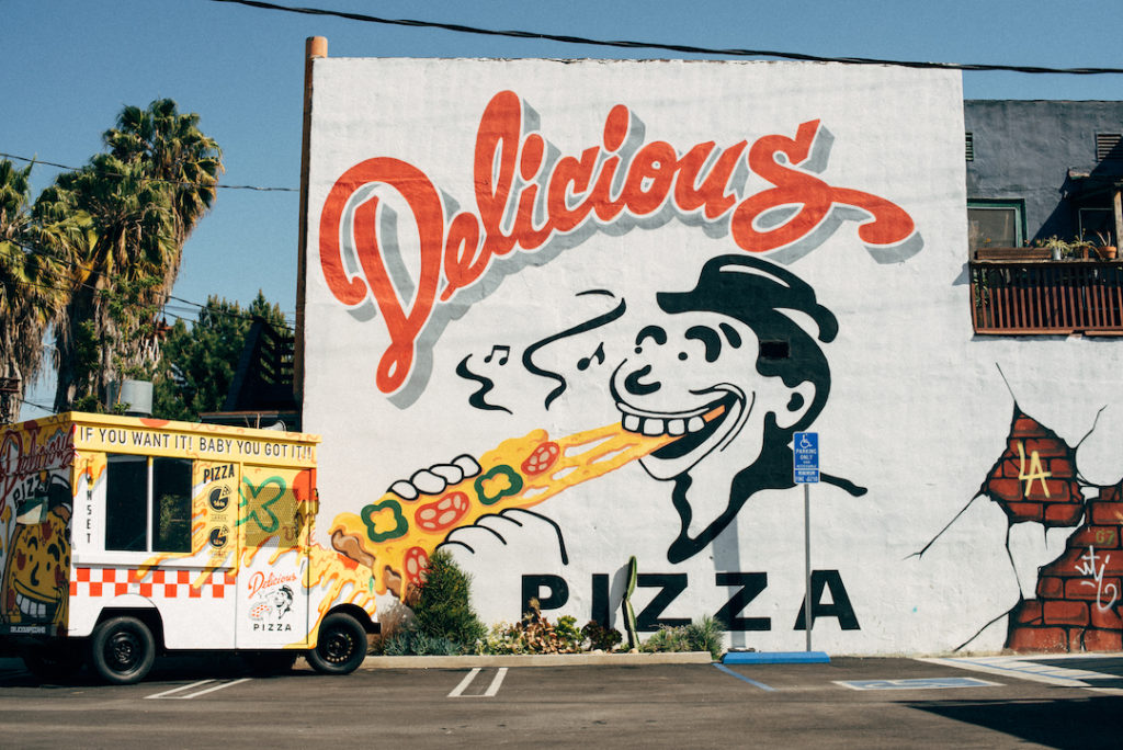 Delicious Pizza in West Adams