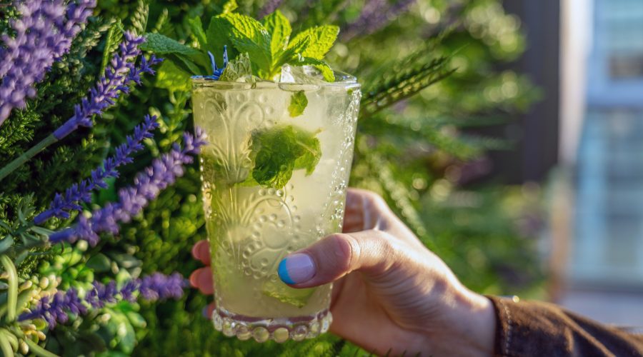 Kaiyo Rooftop Prince of the Sun cocktail