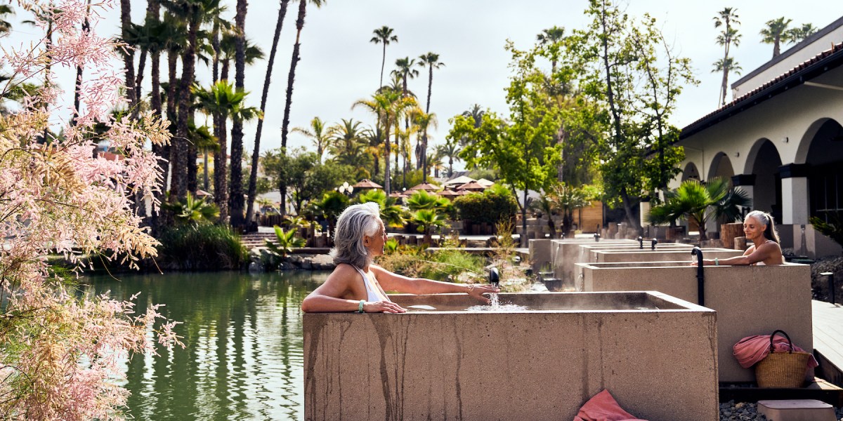 This Historic Hot Spring Got a Major Glow up and It Will Instantly Melt Away Stress