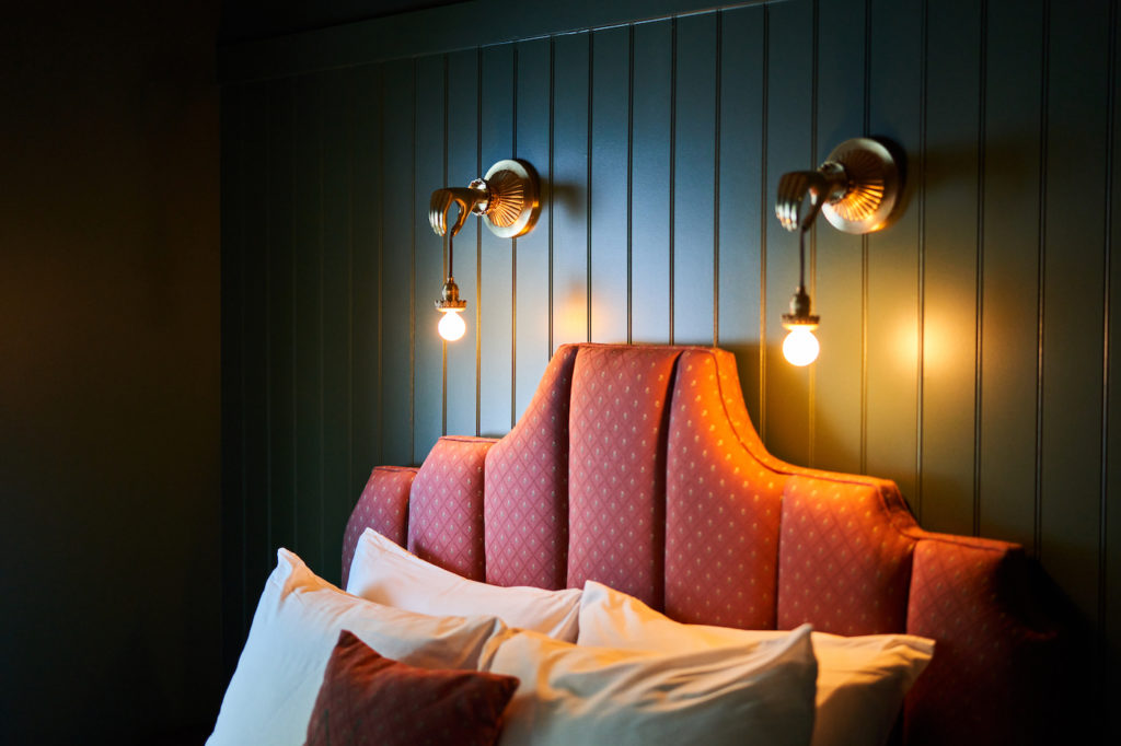 The rooms at Noble + Proper Hotel in Big Bear