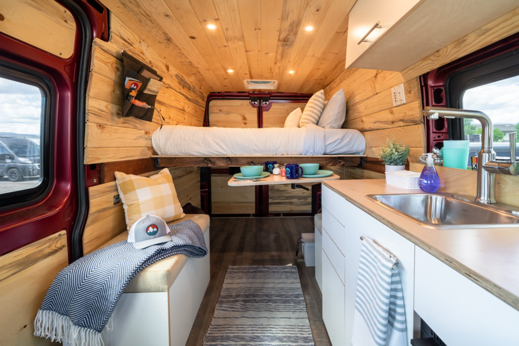 Dave and Matt vans interior