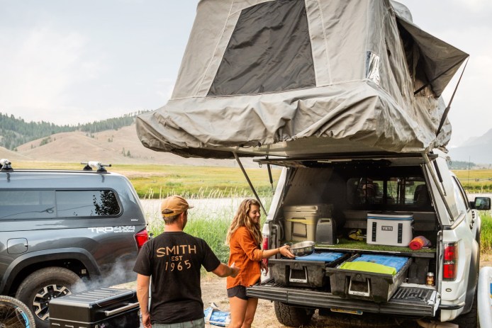 Decked Storage in an SUV