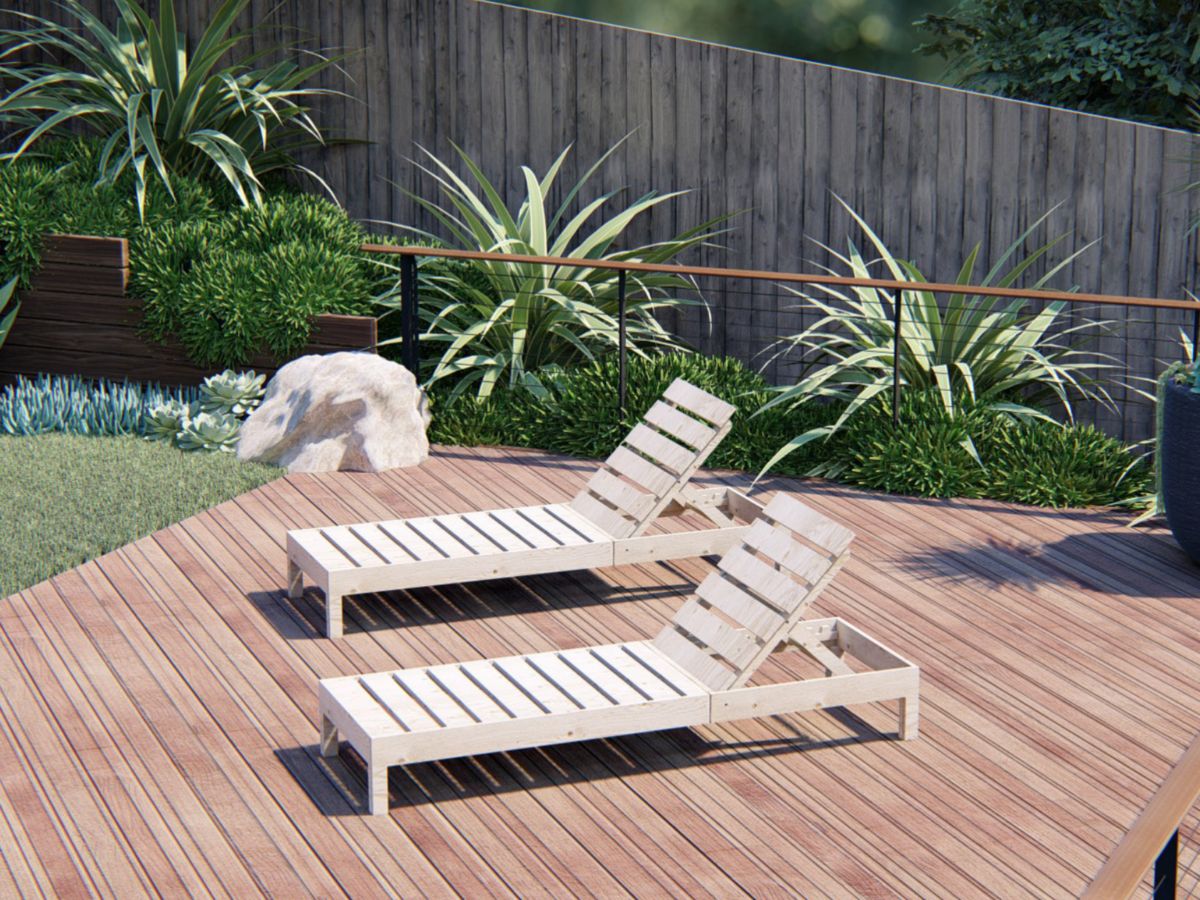 family-friendly backyard