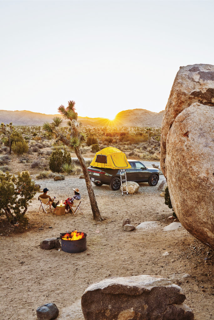 Joshua Tree National Park camp