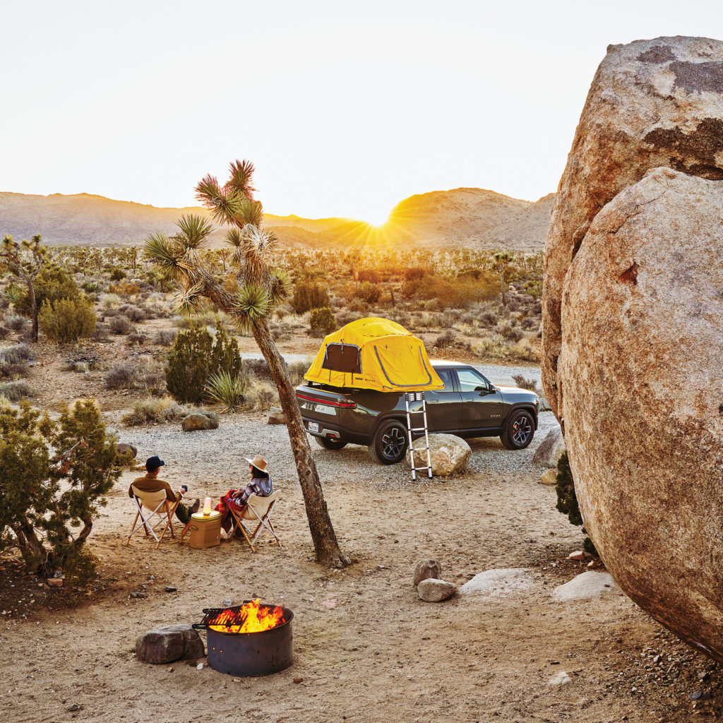 Joshua Tree National Park camp