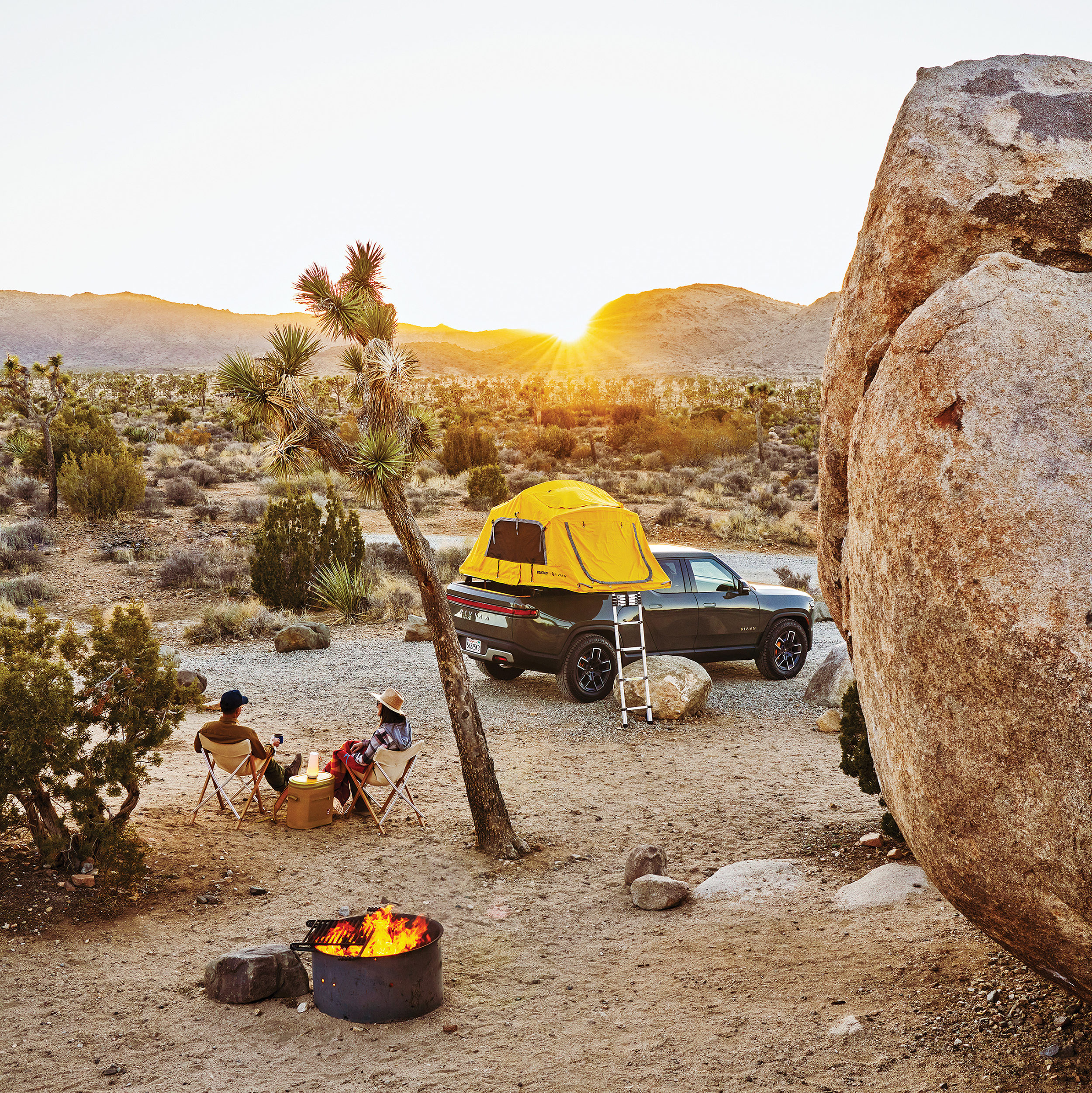 Joshua Tree National Park camp