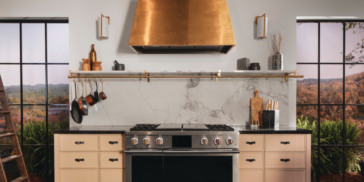 kitchen stove wall