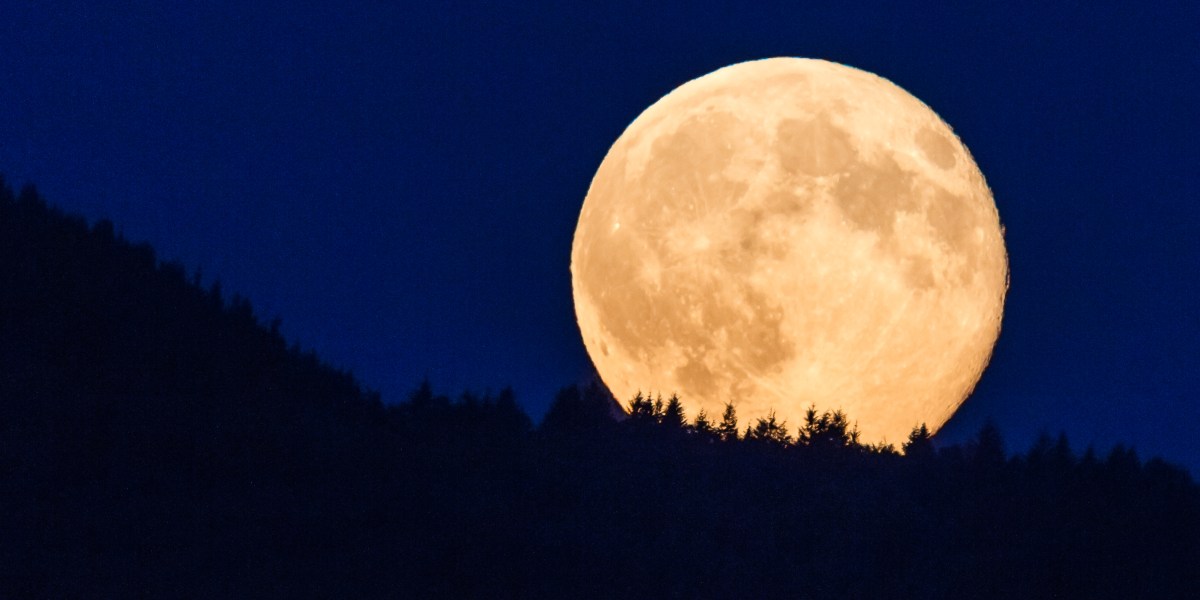 Full Moon over San Francisco
