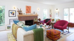 Gibbin Home Tour Bronstein Living Room Detail