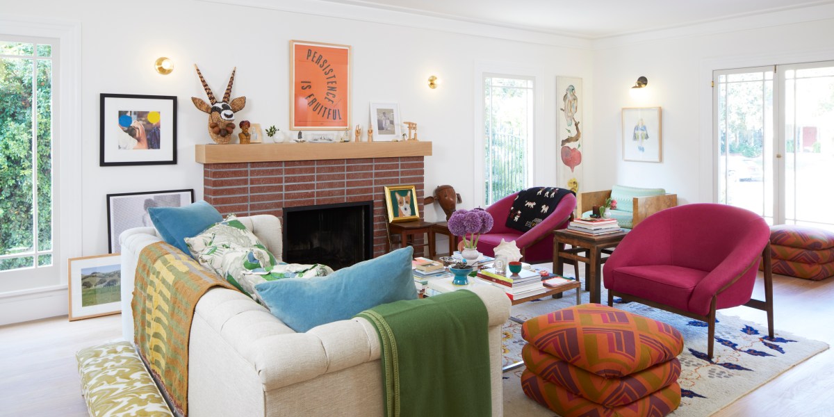 Gibbin Home Tour Bronstein Living Room Detail