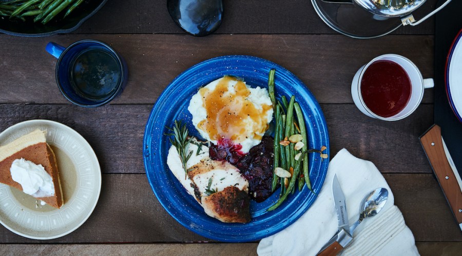 Yes, You Can Cook Your Entire Thanksgiving Dinner over a Campfire (And It's a Lot Easier Than You'd Think)