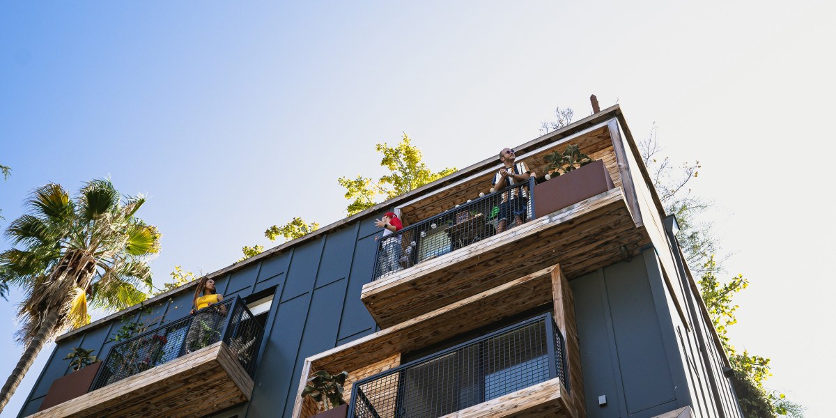 Hollywood treehouse exterior balconies